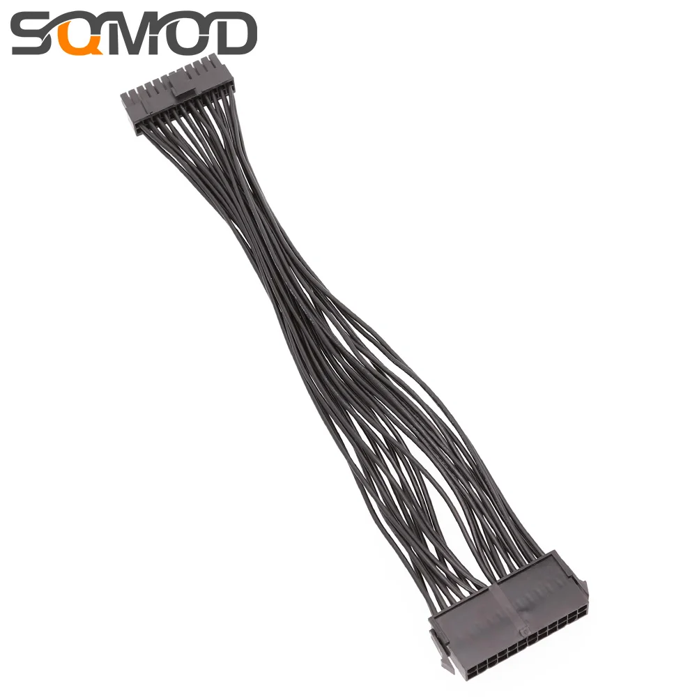 24 pin PSU power extension cable power supply 30 cm 24 pin power male to female ATX mining computer adapter