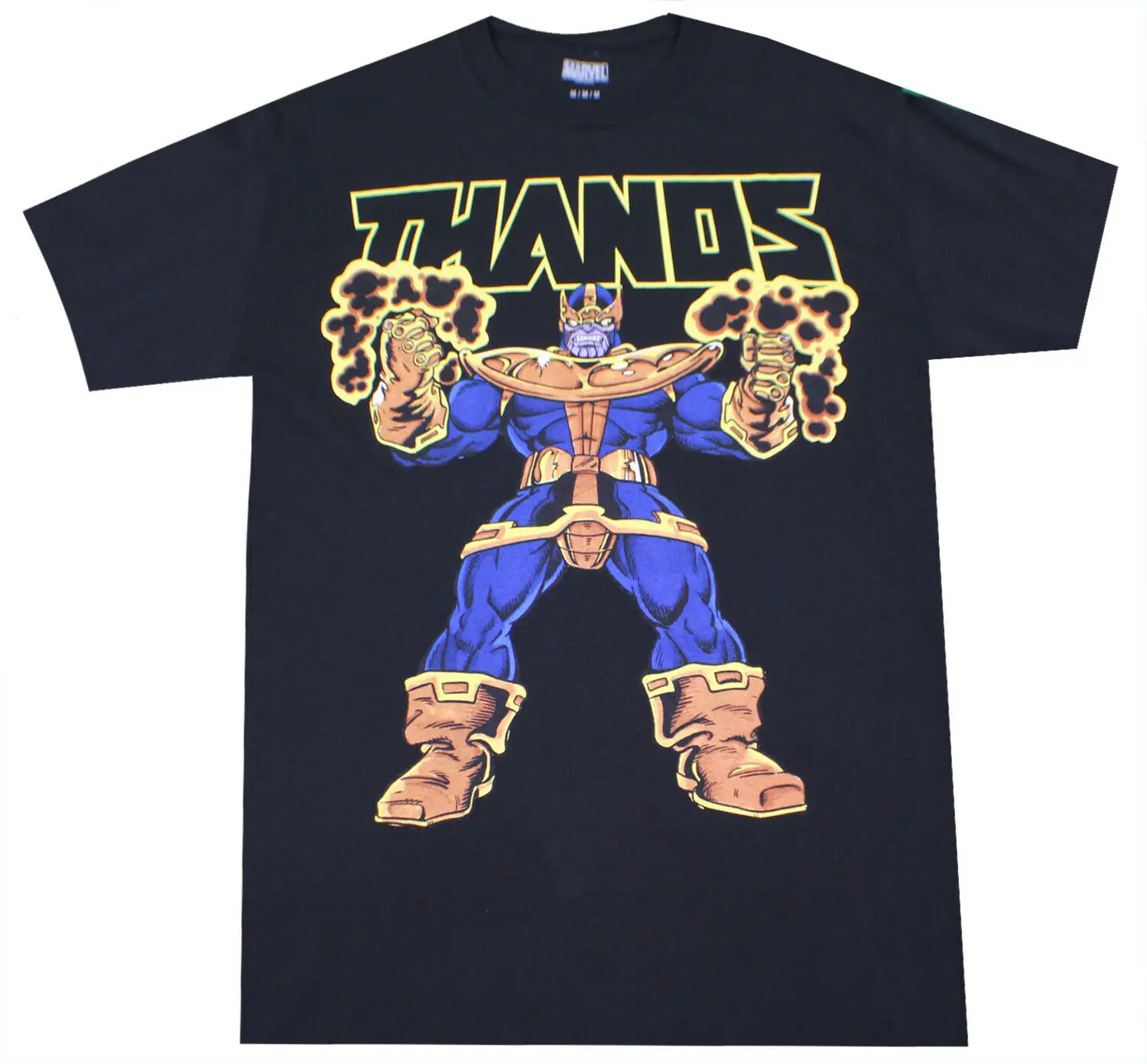 

Mavriel COMICS THANOS POWER T-SHIRT MENS ADULT MOVIE SUPERHERO TEE BLACKMale Hip Hop funny Tee Shirts cheap wholesale