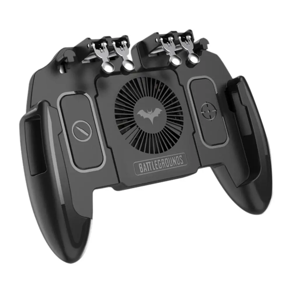 M10 M11 Six Finger PUBG Moible Controller Gamepad Free -Fire Triggers PUGB Mobile Game Pad Grip Joystick For IPhone Android