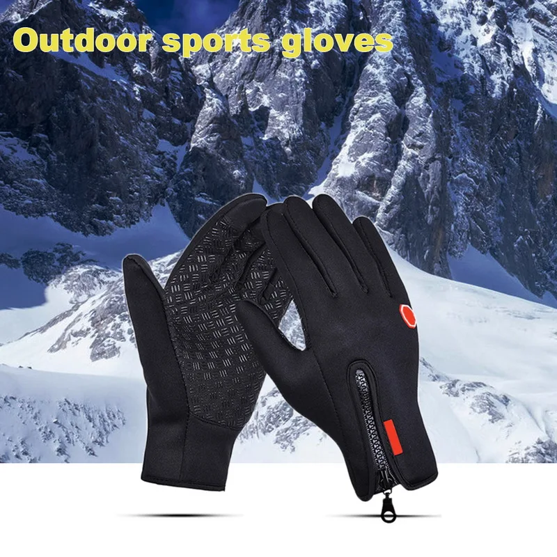 

Unisex Touchscreen Gloves Winter Warm Cycling Gloves Outdoor Camping Hiking Gloves Sports Full Finger Gloves