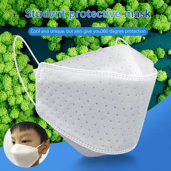 

2020 Mask 4-layer Thickened Protection Leaf All-round Protection Face Guard 20pcs White Protective Breathable Mask Adult