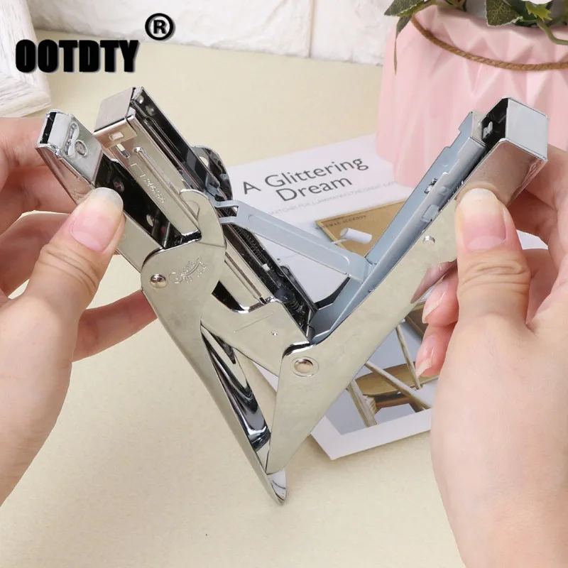 12inch Durable Metal Heavy Duty Paper Plier Stapler Desktop Stationery Office Supplies dropshipping