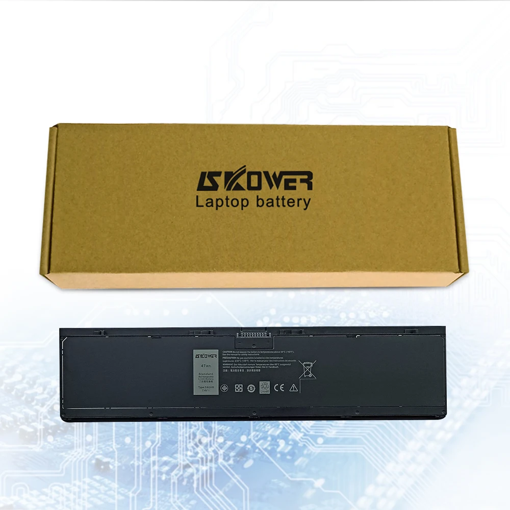 Аккумулятор SKOWER 47WH 34GKR для ноутбука DELL Latitude 14 7000 E7440 PFXCR KR71X