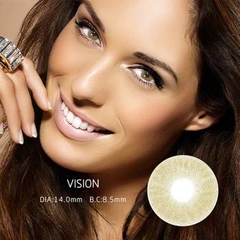 

1pair(2pcs) 4 Tone Series Colored Contact Lenses for Eyes Cosmetic Colored Contact Lens Eye Color