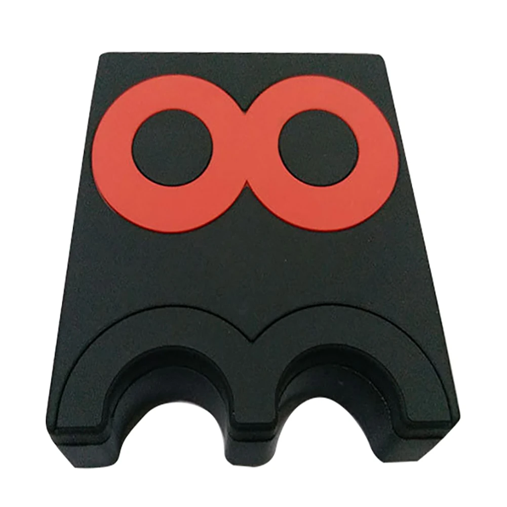 2 Holes Strong Snooker Cue Holder Accessories Pool Anti Skid Pratical Durable Equipment Table Billiards PVC Repair Tool Pocket