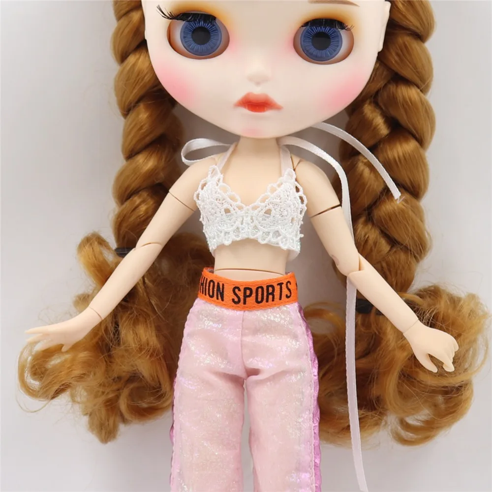 Neo Blythe Doll Fancy Pink Sports Dress 4