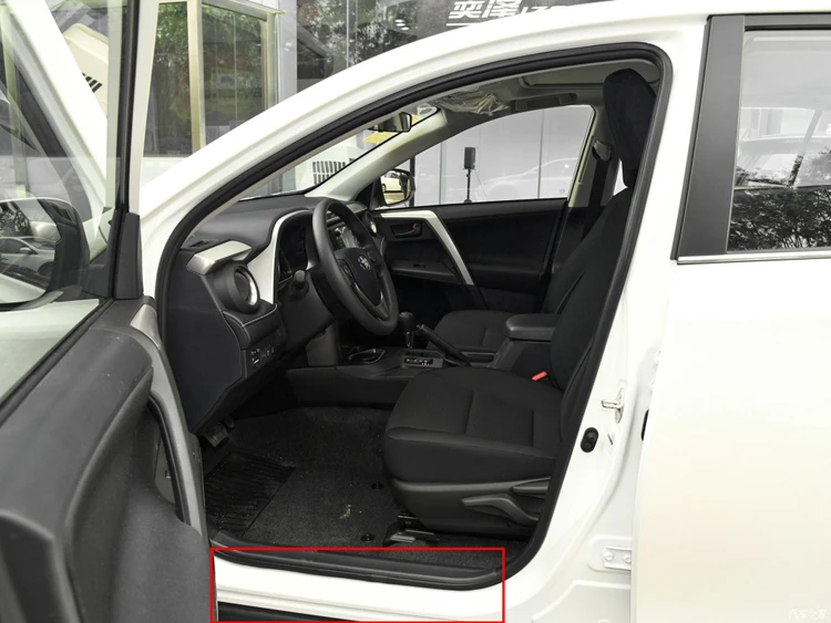 Накладка на порог для TOYOTA Rav4 XA50 2019 2020 декоративные аксессуары внутренняя и