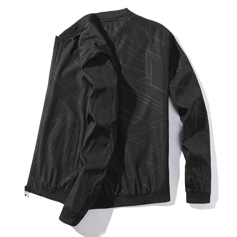 

Spring Autumn Jacket Men 2019 New Bomber Jacket Casual Streetwear Clothes Hip Hop Slim Fit Pilot Outwear Coats Male Clothing