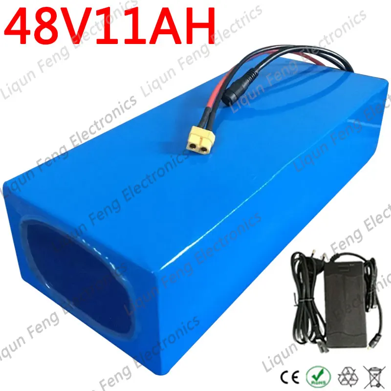 48V Батарея 48V 10AH 13AH 15AH Электрический велосипед Батарея 48V 10AH литий-ионный Батарея для 48V 500W 750W 1000 W, фара для электровелосипеда в двигатель Duty
