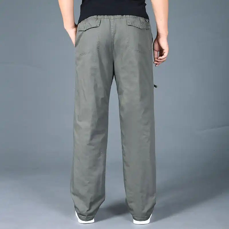 ブランドルーズフィットプラスサイズ 6xl 全身冬のカーゴパンツ男性厚み男性ズボン軍事カジュアルパンツビッグサイズ カーゴパンツ Aliexpress