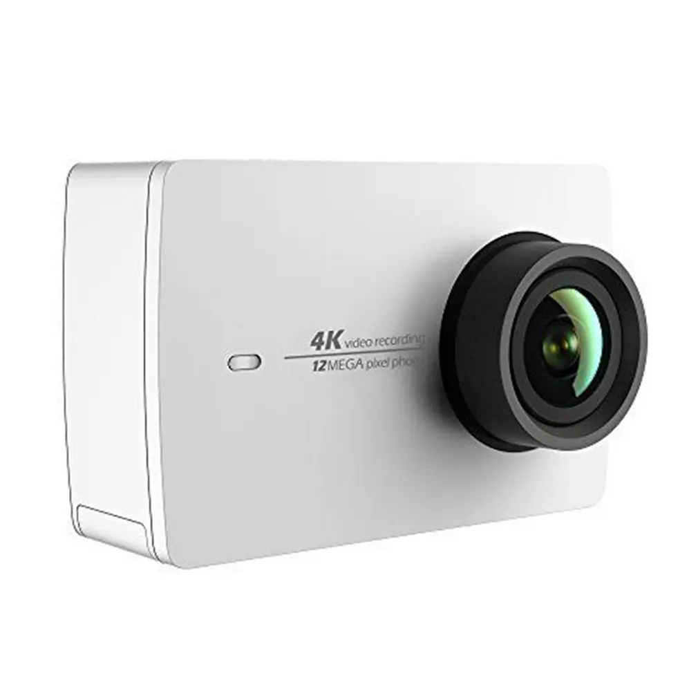 Белый Xiaomi YI 4K экшн Спортивная камера 4 K/30fps видео 12MP Raw изображение с EIS Голосовое управление Ambarella A9SE чип 2,19 дюймов сенсорный экран - Цвет: Белый