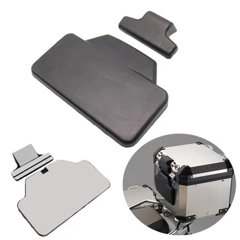 

Black Rubber Rear Saddlebag Trunk Tail Top Box Mat Passenger Backrest Back Pad For BMW R1200GS F800GS R1250GS