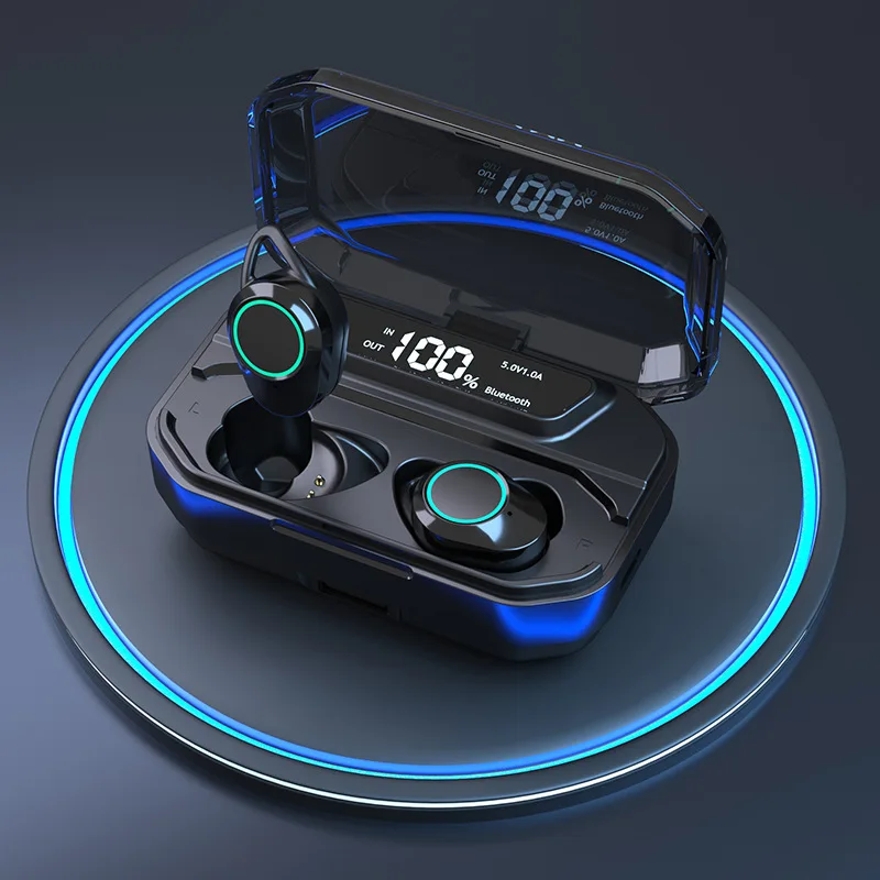TWS Wireless Bluetooth 5.0 Earphone with Battery Display Charging Cabin Running Waterproof Mini Stereo Touch Earbuds | Электроника