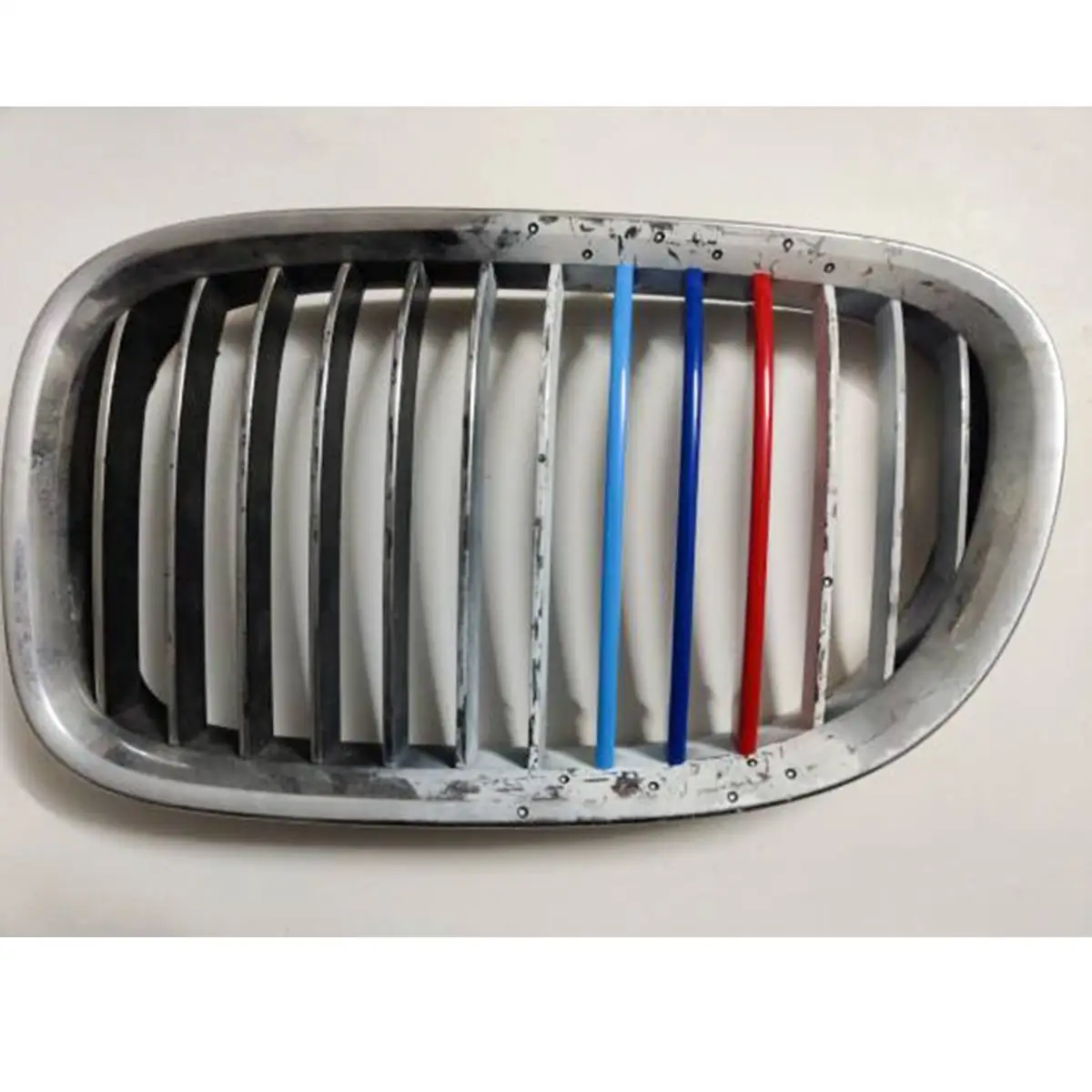 3pcs 3 Color Grille Grill Cover Clip Trim Front Grille Trim Strips Fit