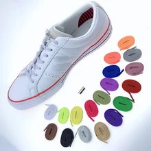 1 пара ленивых шнурков бесплатно галстук обувь со шнуровкой стрейч спортивные эластичные полиэфирные шнурки унисекс дети взрослые кроссовки шнурки