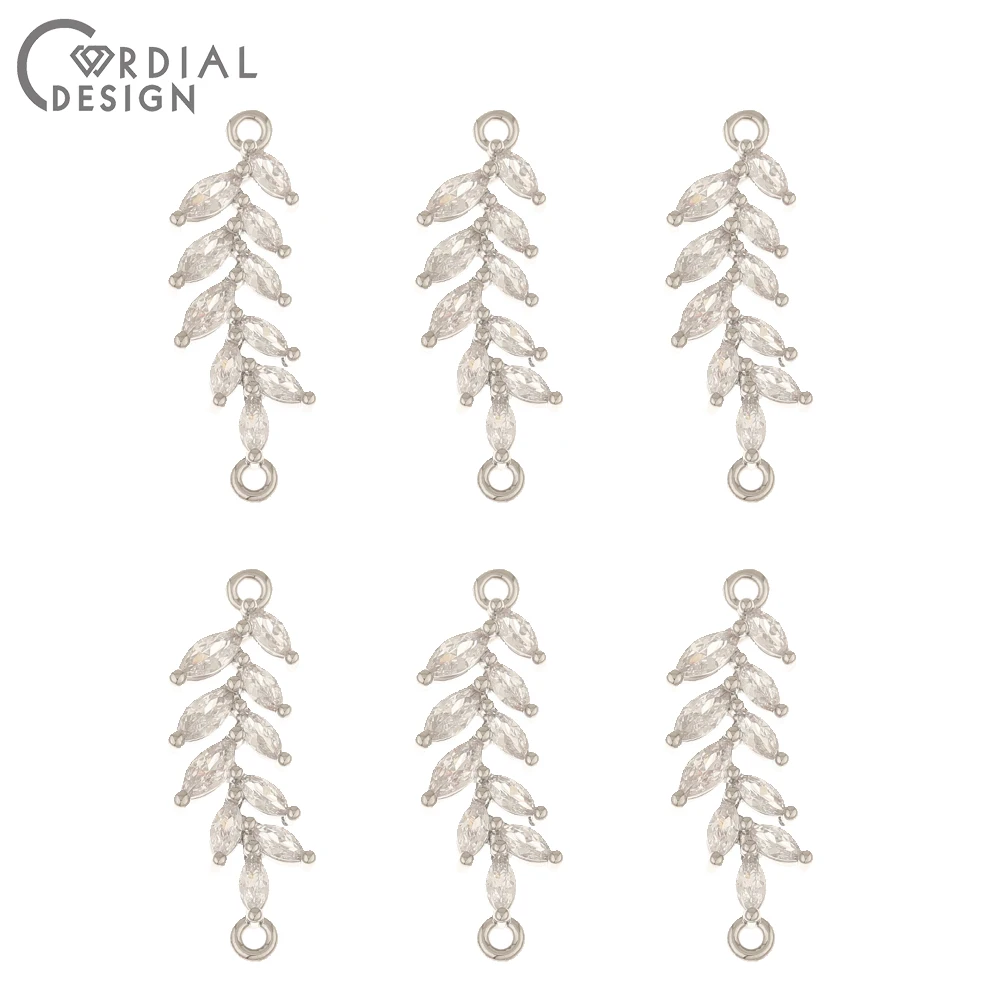 Cordial Design 50Pcs 9*26MM Connector/Jewelry Accessories/Leaf Shape/Hand Made/Jewelry Findings & Components/DIY Making 11 Cordial Design 50Pcs 9*26MM Connector/Jewelry Accessories/Leaf Shape/Hand Made/Jewelry Findings & Components/DIY Making - cordial