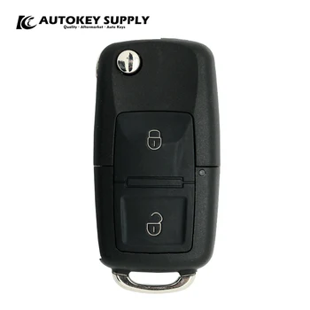 Per VW 2 pulsanti Remote Flip Key Autokeysupply AKVWF108 - Per VW 2 pulsanti Remote Flip Key Autokeysupply