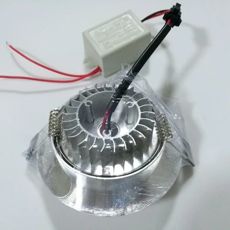 High Light Silver 3 Watts LED Spotlight Embedded Ceiling Lamp Wall Light Bulb Clothing Store Lamp Counter Spotlights White Light