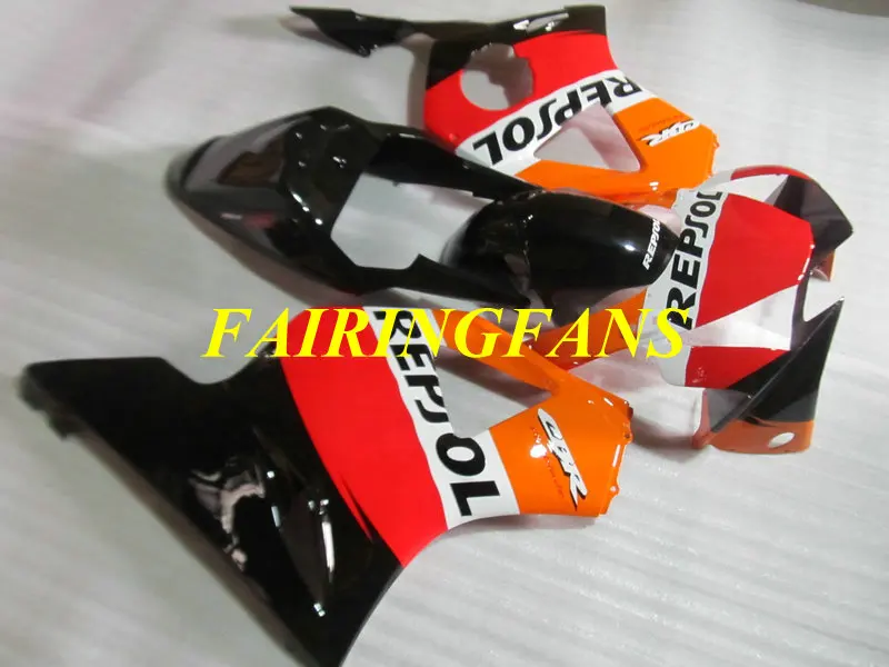 Обтекатель комплект для HONDA CBR900RR 954 02 03 CBR 900 RR CBR 900 RR CBR 900 2002 2003 ABS красный orange Обтекатели на кузов+ подарки HK23