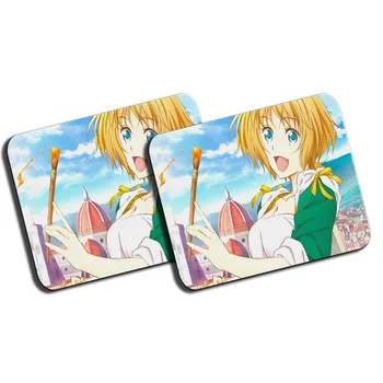 

PACK 2 LARGE ANIME ART GIRL PAINTING mousepad raton