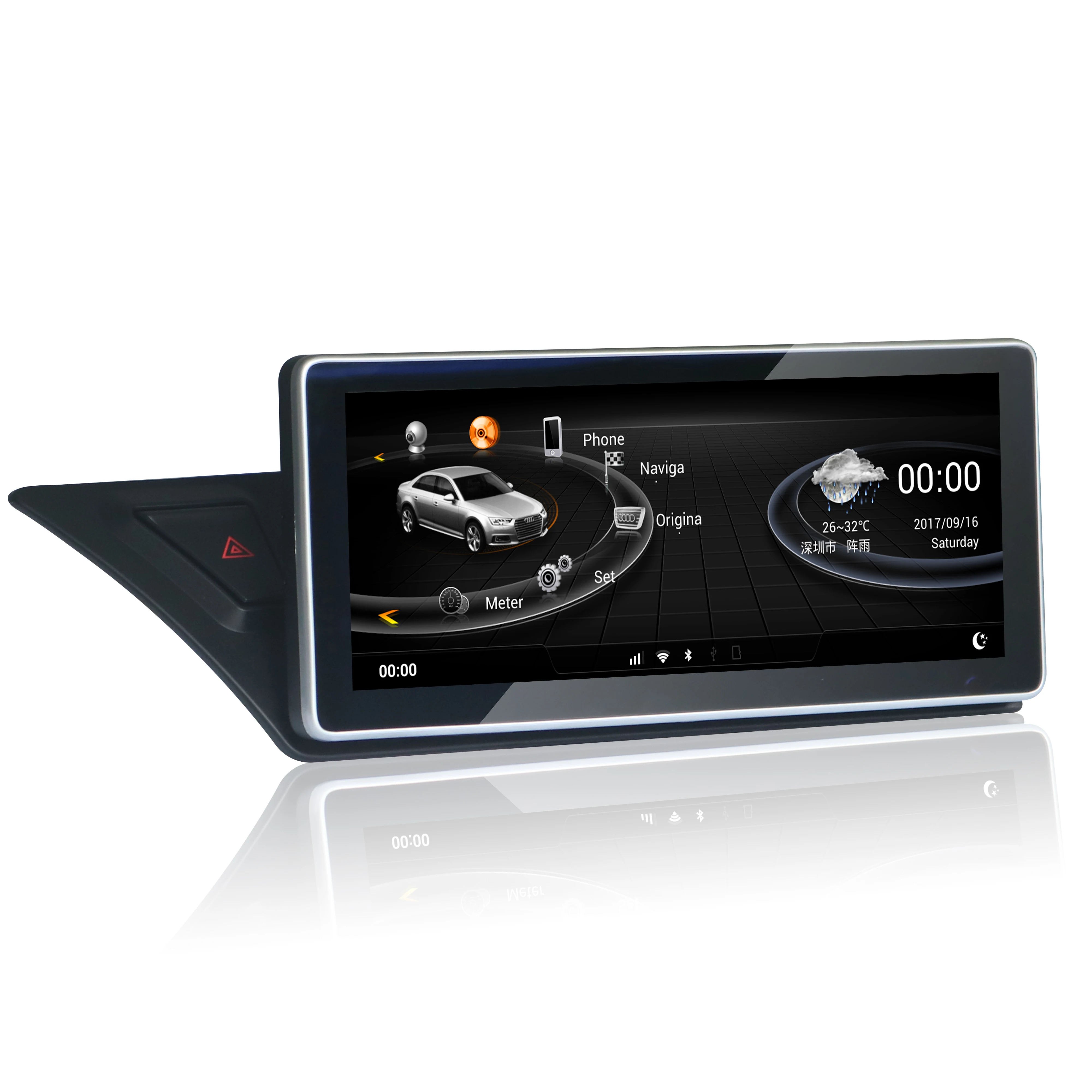 10,2" Android Сенсорный экран для Audi A4/A5 2009- низкая конфигурация с gps-навигация, радио, стерео тире мультимедийный плеер