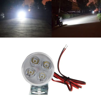 

New High Quality DC 12-85V 15W High Bright LED Spot Light Headlight Lamp Bulb for Electric Car Motorcycle Motor Bike