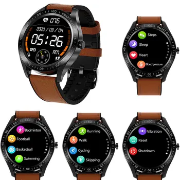 

F13 Sports SmartWatch Round Screen Touch Heart Rate Monitor Waterproof Fitness Tracker Multi Screen Controller Fitness Bracelet