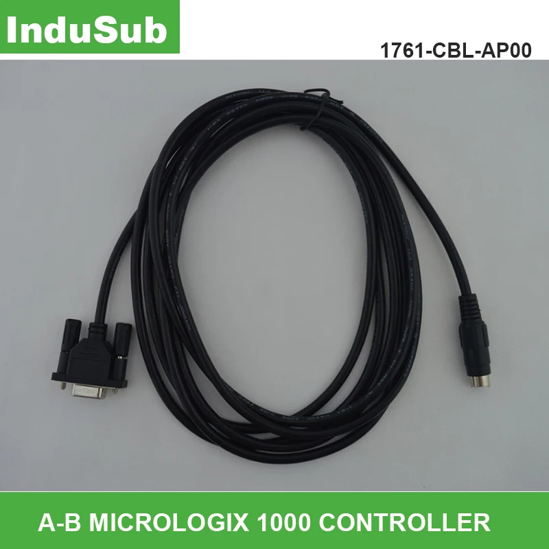 

1761-CBL-AP00 AB MICROLOGIX 1000 CONTROLLER Programming Cable 1761CBLAP00