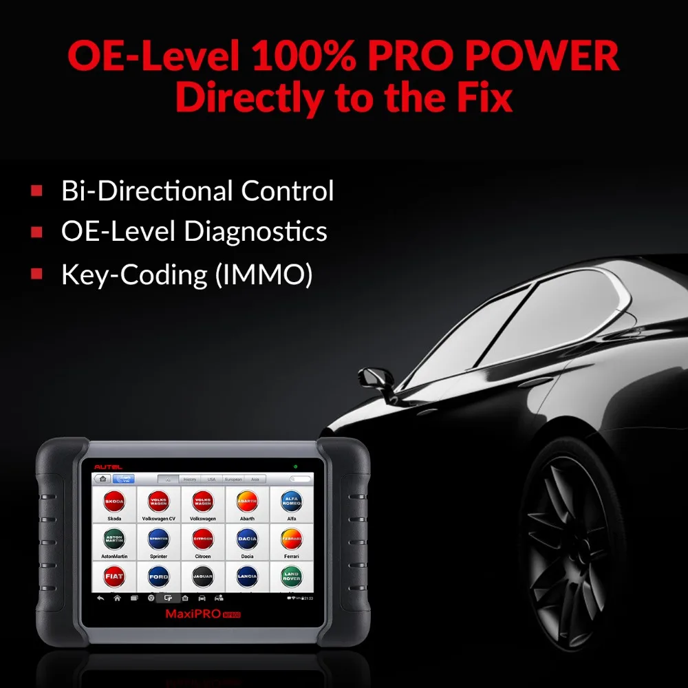 Autel MaxiPRO MP808 диагностический инструмент автоматический Автомобильный сканер
