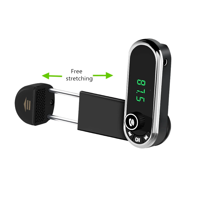 2 в 1 Функция F1 автомобильный Bluetooth громкоговоритель телефон Кронштейн Автомобильный MP3-плеер FM fm-передатчик AUX доступ с USB Автомобильное зарядное устройство
