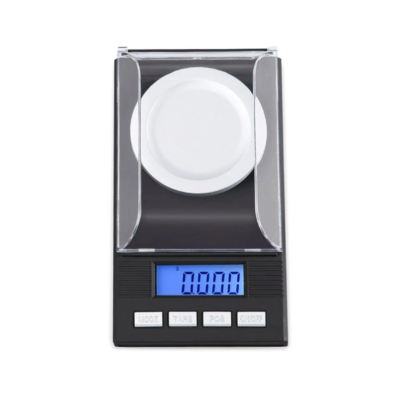 

Digital Milligram Scale 10g/ 0.001g Portable Jewelry Scale LCD Backlit Tare Micro Scale for Powder Medicine Gold Gem