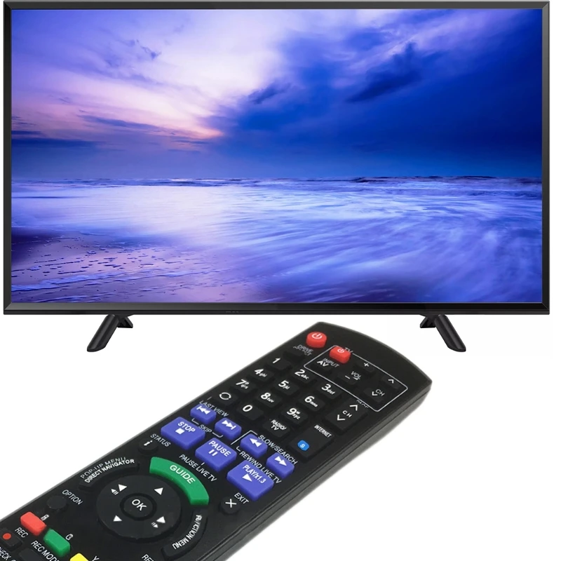 Telecomando Per Panasonic-Registratore Blu-Ray Disc Dmr-Bs750 N2Qayb000338 Dmr-Bs850