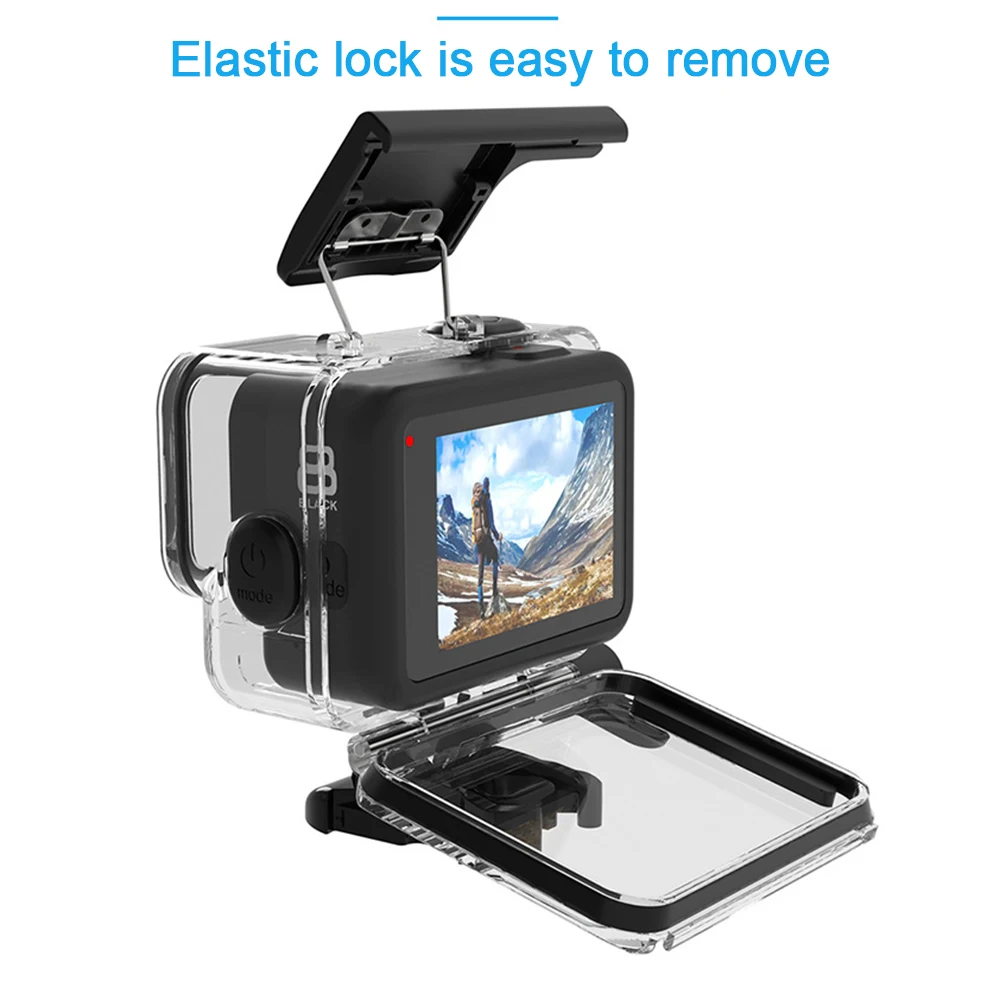 Для Gopro Hero 8 Водонепроницаемый защитный фильтр, корпус, чехол, аксессуары, анти-туман, вставка, комплект для Gopro Hero 8, Экшн-камера, фильтр