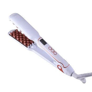 

LCD Hair Straightener Brush Titanium Ceramic Flat Iron Professional Electric Hair Comb Fast Hair Straightening Iron Fashion Hair