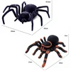 RC spider toy remote control Tarantula Black widow Electric toys Simulation lifelike crawl araneid Tricky novel gift for boys 5
