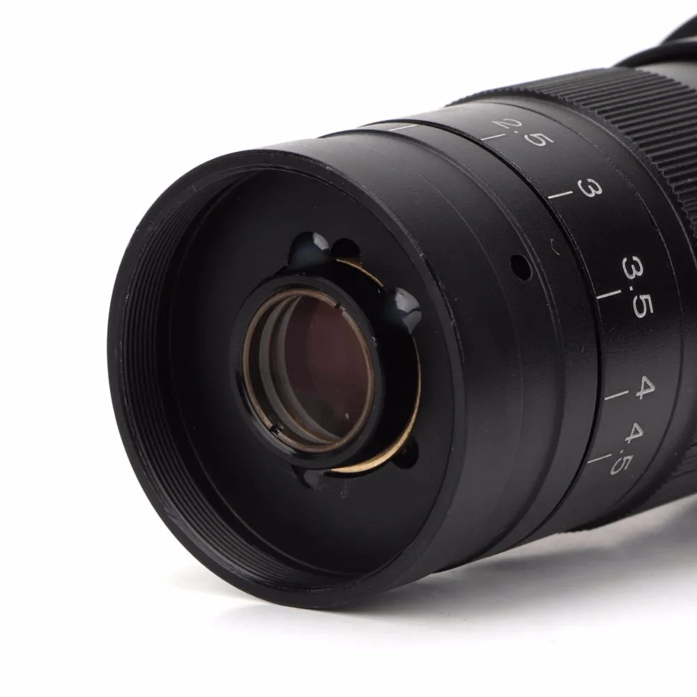 34mp HDMI Industrial Microscope Camera USB Digital Microscope with 180x Lens 100-240V Microscope Magnifier