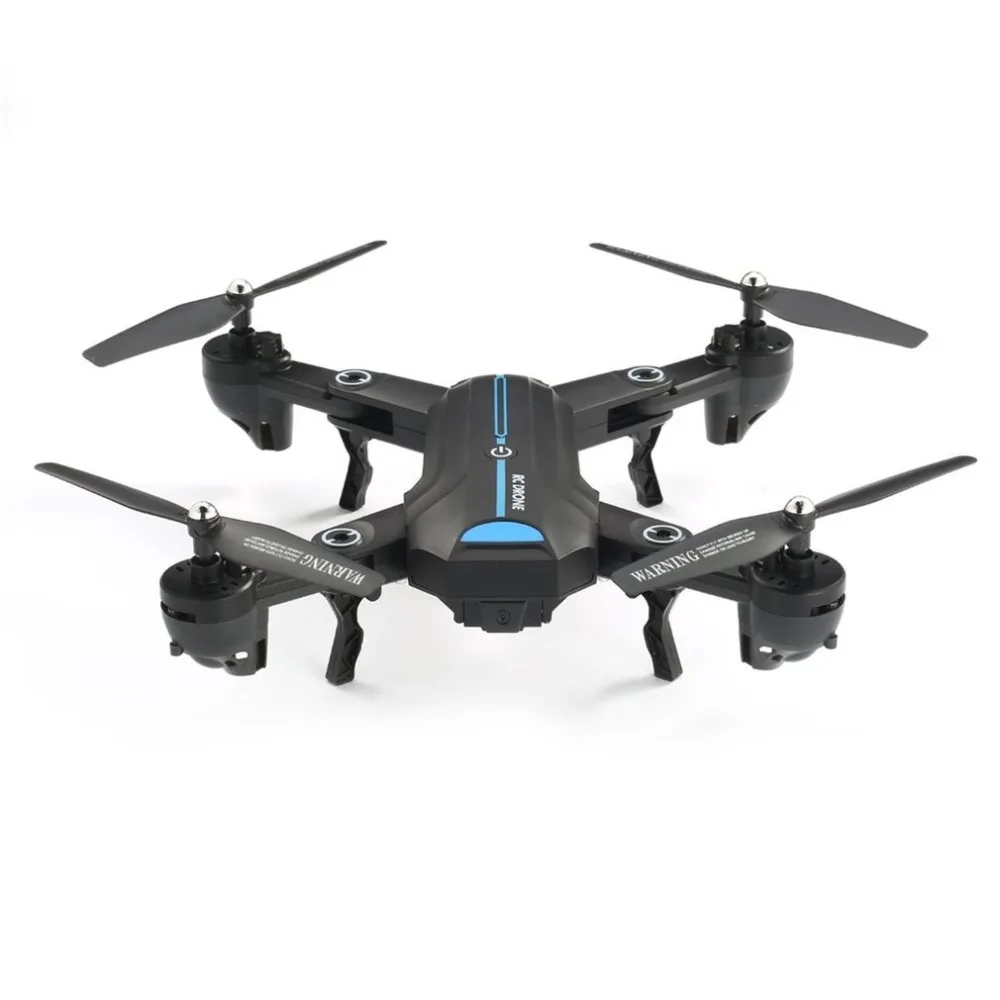 Складной Радиоуправляемый Профессиональный Дрон 2,4 ГГц WiFi FPV с камерой живого видео самолет RTF Квадрокоптер вертолет датчик тяжести высота