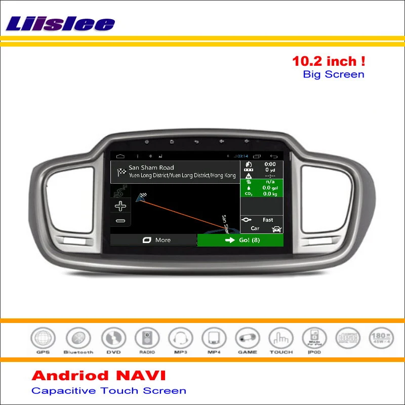 Автомобильная система GPS-навигации Android для Kia Sorento 2015-2016 радио стерео аудио видео