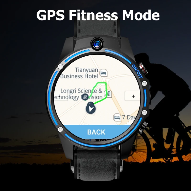 Смарт-часы KOSPET Vision, двойная камера, gps, спортивные, Android, умные часы, 800 мА/ч, Bluetooth, умные часы для мужчин, для IOS, Android
