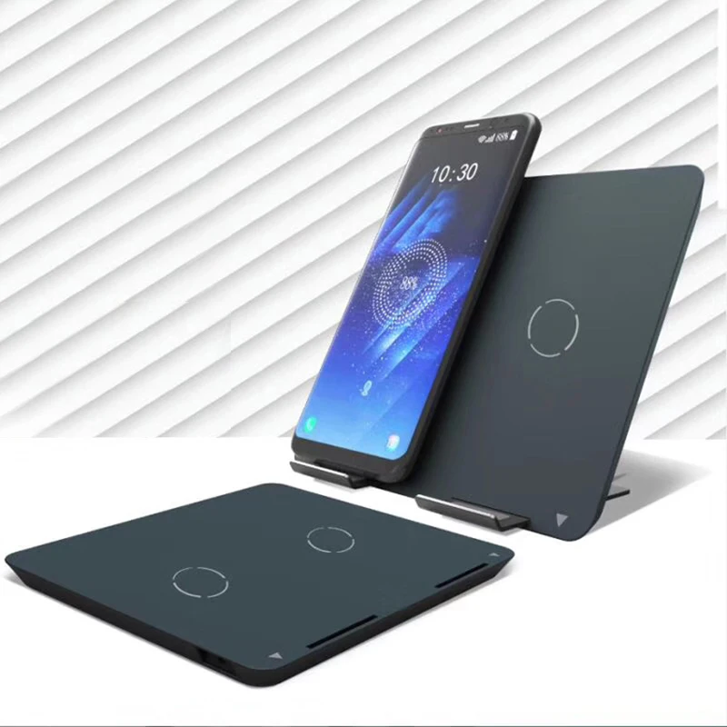 20 Вт QI Беспроводная подставка для зарядного устройства для IPhone XR 8Plus X XS Pad Max быстрая зарядная док-станция с держателем телефона для samsung S10 5G Plus S9 9