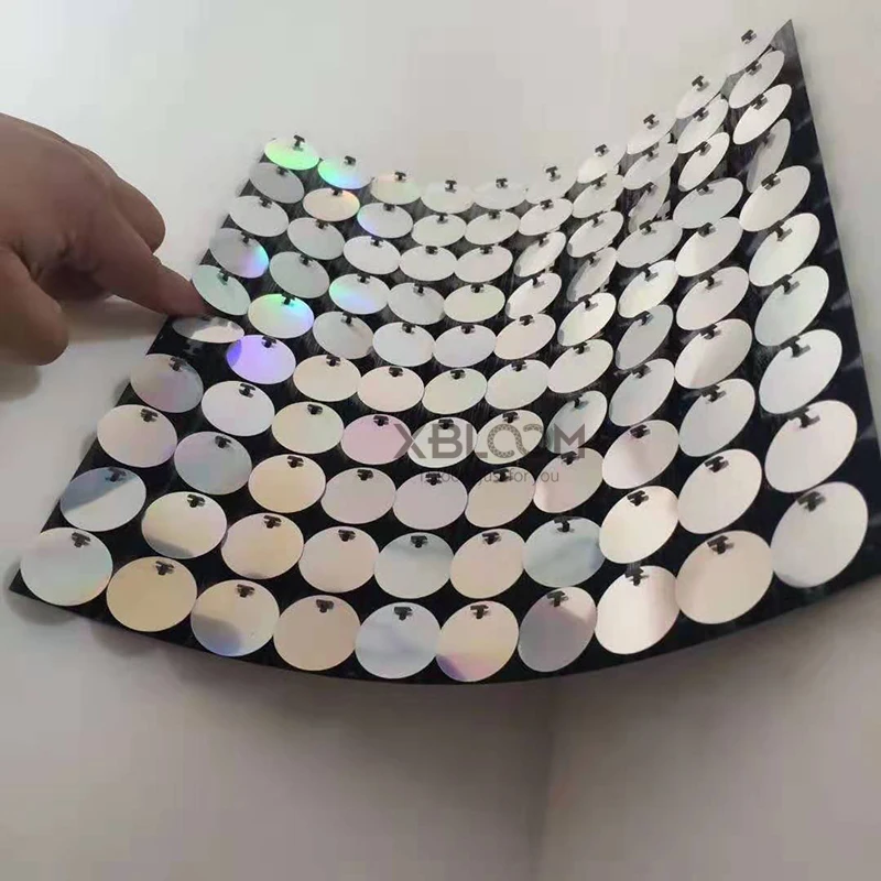 30x30 см, 3D наклейки на стену, Кристальные пневматические блестки, 3D Художественная настенная панель, зеркальная настенная ткань, краски, для свадьбы, дня рождения, вечерние, Декор, бренд
