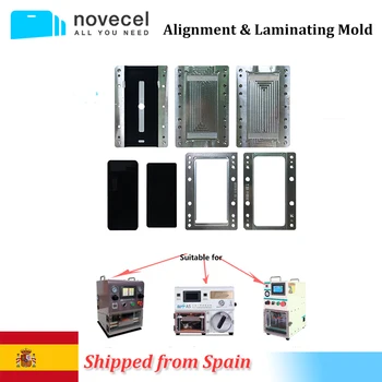 

For Samsung Galaxy S9 S9 Plus S8 S8 S7edge LCD Screen Laminating Mold LCD Glass Oca Alignment Mould unbent flex cable For YMJ M