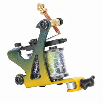 

10 Wraps Coils Tattoo Machine Alloy Liner Shader Tattoo Device Body Art Tattoo Tool CY008