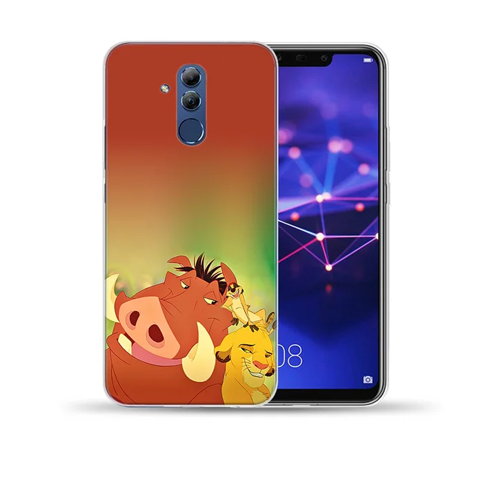 Король Лев Мягкий Силиконовый ТПУ чехол для телефона чехол для huawei mate 10 20 30 Lite Pro Honor 9 10 Lite NOVA 3 3I 4 - Цвет: 6