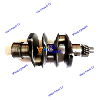 

For ISUZU 2AB1 Used Crankshaft ISEKI Tractor TS2220 TS1700 TS2000 TS2200 TS2202 Hitachi Sumitomo Hanix Engine Repair parts
