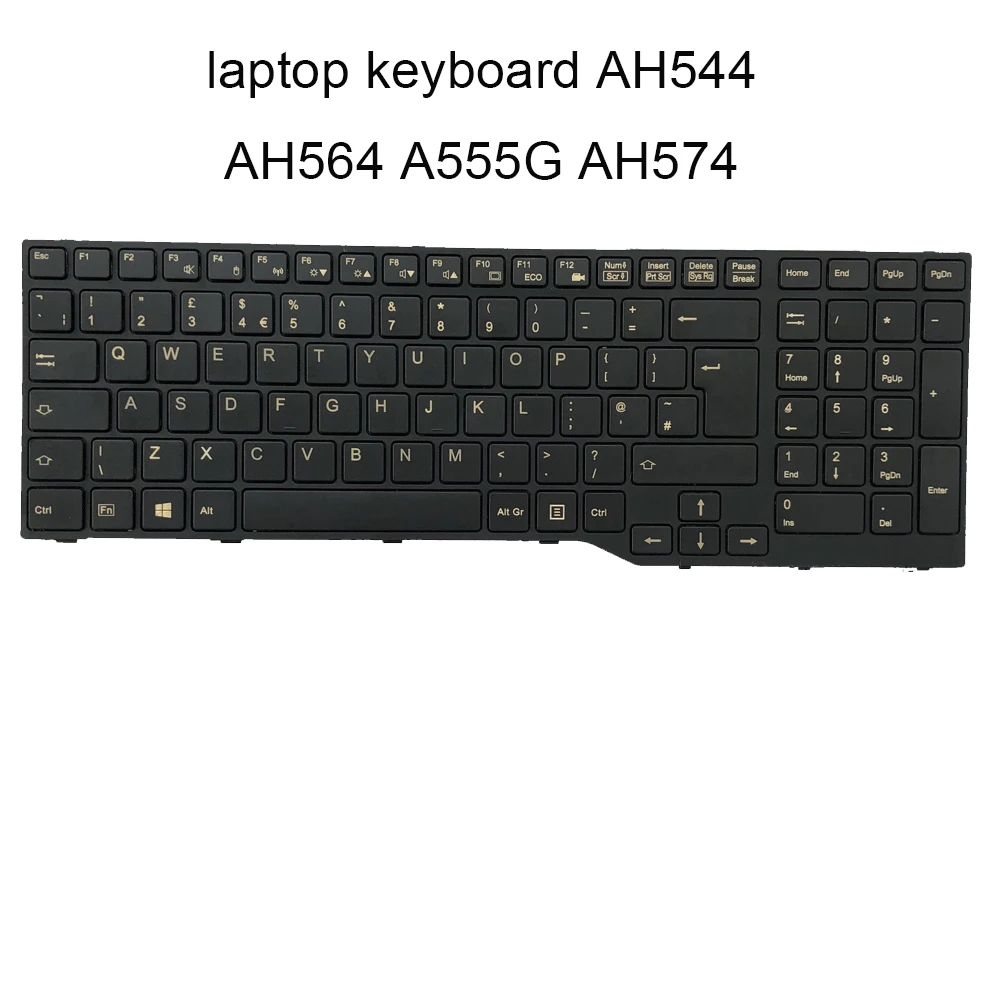 Европа Австралия) Замена клавиатуры для ноутбука Fujitsu LifeBook A555G AH544 AH564 AH574 AH53M AH42 AH555