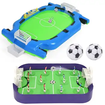 

Mini Table Top Football Field with Balls Home Match Toy for Kids Competitive Football Toy Double Battle Puzzle Board Game