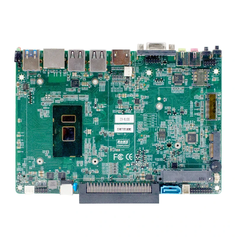 ОПС материнская плата I5-7200U с 1* DDR4 SODIMM 260 разъем для цифровых вывесок