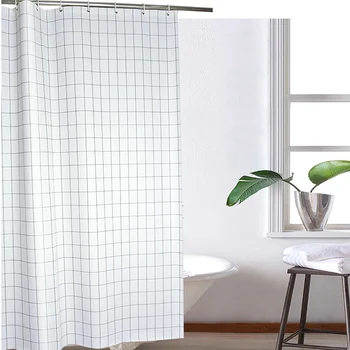 

New design shower curtain suit no hole shower room bathroom shower curtain waterproof, moisture-proof and mildew proof