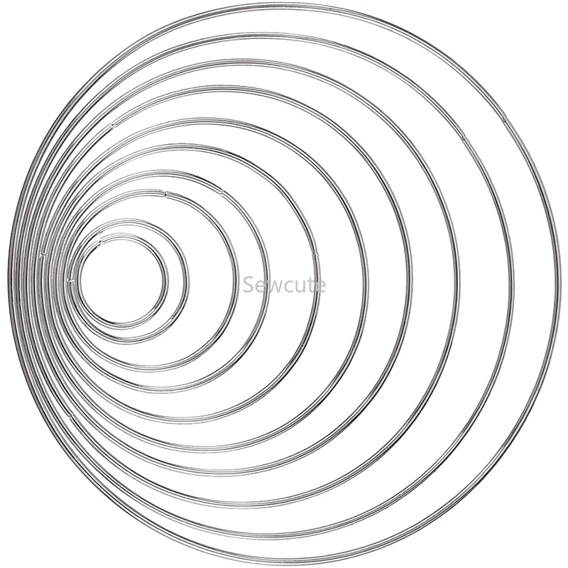 Кольцо «Ловец снов», металлическое, серебристое, 10 шт. Кольцо «Ловец снов», металлическое, серебристое, 10 шт.